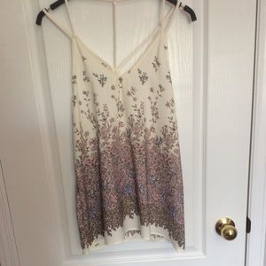 Floral tank top